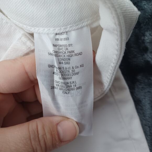 Candace Cameron Bure White Denim Jeans 6 - Picture 5 of 6